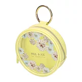 【日本Mark’s】PAUL & JOE 透明圓形收納袋 ‧ 暖黃西洋菊