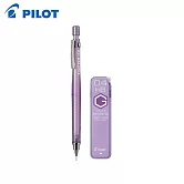(1筆1芯)PILOT限定粉嫩色系S3製圖鉛筆組  0.4 透明紫