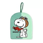 SNOOPY史努比超細纖維印花擦手巾/平板吊掛款 飛行