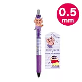 【日本正版授權】蠟筆小新 自動鉛筆 0.5mm 自動筆 - 紫色款