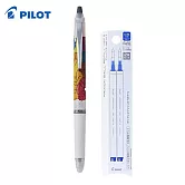 (買筆送芯) PILOT 限量異彩藝術按鍵魔擦筆ZONE0.5 不規則線條