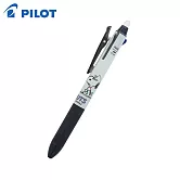 PILOT 限量三色按鍵魔擦筆Slim-0.38 史努比-黑