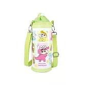 【正版授權】蠟筆小新 保冷水壺袋 保溫袋/飲料提袋/水壺提袋 野原新之助/小白/小葵 - 綠色款