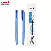 (限量2筆1芯送1)UNI UMN-155NC 自動鋼珠筆 0.38  風信子藍