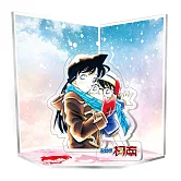 名偵探柯南原畫-壓克力場景組 柯南＆小蘭