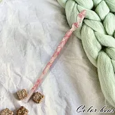 【卡樂熊】雲紋幻彩系列．簡約醋酸幻彩造型髮簪/盤髮器(四色)- 幽蘭紛紫