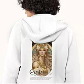 翡冷翠文創GAIA帽T｜《深邃魅力》(S-XL) L 白