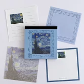 【日本Green Flash】DAILY MUSEUM 方形便條本 ‧ 星夜