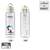 【BLACK HAMMER】SNOOPY運動系列 TRITAN 輕巧運動瓶-高爾夫款