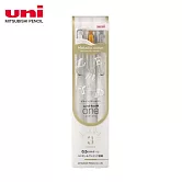 UNI uni ball one 金銀白鋼珠筆套組 0.5