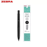 (1筆1芯)ZEBRA BLEN 水性鋼珠筆0.5 黑桿黑芯