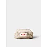 Masmarulez 鉛筆化妝收納包-純色款 米白色