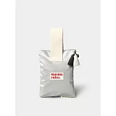 Masmarulez 手拿包－亮皮銀色