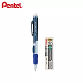 (送限量橡皮)PENTEL SIDE FX 側壓自動鉛筆 + C205 HB鉛芯  藍