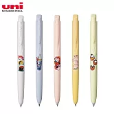 (5款1包)UNI maomomiji聯名 自動鋼珠筆 0.38
