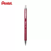 (限量送福氣包)PENTEL ENERGEL金屬細軸鋼珠筆 紅