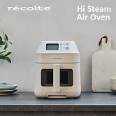 recolte 日本麗克特Hi Steam Air Oven 蒸氣氣炸鍋 RAO-3 燕麥白