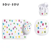 SOU．SOU十數昆外出辦公組合(滑鼠+鼠墊+降噪耳機)