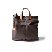 點子包【icleaxbag】口袋新M號帆布包 手提包  深灰色