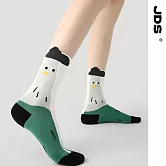 【JDS設計襪】精梳棉塗鴉設計襪 火山夢屋/草原