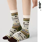 【JDS設計襪】精梳棉塗鴉設計襪 圓舞旋律/星星