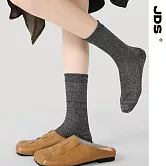 【JDS設計襪】精梳棉塗鴉設計襪    月影花藏 灰色