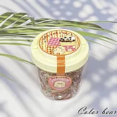 【卡樂熊】基本一次性高彈力罐裝橡皮筋/髮束- 奶茶色