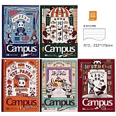 KOKUYO OB1TOY聯名Campus點線筆記本B5 (5色入)