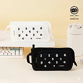KOKUYO SOUSOU×Campus經典便攜手提式筆袋- 黑