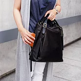 LESS DESIGN ｜時尚質感 日系職人款手提/側背/後背 三用包 黑色