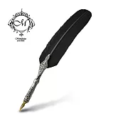 Manufactus 義大利羽毛沾水筆 | M09_C 黑