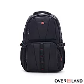 OVERLAND - 美式十字軍 - 素面休閒造型機能筆電大容量後背包 - 5395