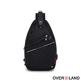 OVERLAND - 美式十字軍 - 素面插扣造型機能胸背包/肩背包 - 5369