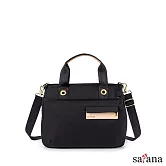 satana - Soldier 美好生活貼心手提包 -  亮黑