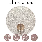 【美國chilewich】Metallic Lace 金屬蕾絲餐墊 圓形-奢華金