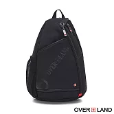 OVERLAND - 美式十字軍 - LOGO浮印側開口胸背包/後背包 - 5191