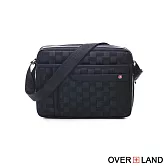 OVERLAND - 美式十字軍 - 格紋經典造型斜背包(大/L) - 2920