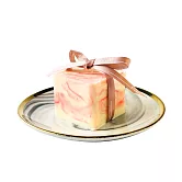 【SugarMiss糖思】玫瑰粉白大理石乳酪蛋糕3吋