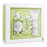 【短效品】LABEAU 純淨花園 綠茶淡香水禮盒(淡香水100ml+小香7.5ml+身體乳100ml)