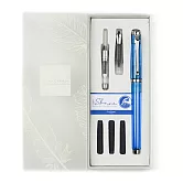 皮爾卡登 Pierre Cardin i-Share 鋼筆+鋼珠筆套組 - 藍