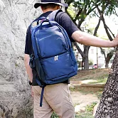 CIE｜日系戶外 俐落機能大容量防潑水後背/電腦包 藍色