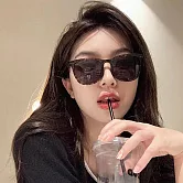 seoul show首爾秀 折疊輕量彈簧腿太陽眼鏡UV400墨鏡 B360黑玳瑁