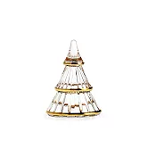 Holmegaard Fairytales 金縷 玻璃聖誕樹 （H 9cm）