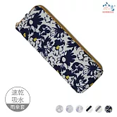 【雨之情】日系速乾吸水雨傘布套(防水套)  藍紛花