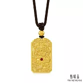 【點睛品】祥龍獻珠 黃金瑪瑙項鍊_計價黃金