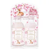 OHANA MAHAALO 桃氣斑比小金緻洗髮修護組(洗髮露250ml+修護乳250ml)