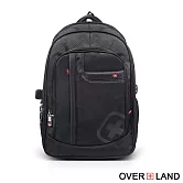 OVERLAND - 美式十字軍 - LOGO浮印造型後背包 - 2961