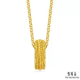 【點睛品】編織禾穗 黃金項鍊_計價黃金