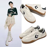 Converse 休閒鞋 Run Star Trainer 男鞋 女鞋 米白 黑 膠底 麂皮 情侶鞋 A08262C 22.5cm BEIGE/BLACK