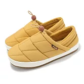 Fila 穆勒鞋 Puffer Matt 男鞋 女鞋 黃 絨毛 保暖 抽繩 麵包鞋 休閒鞋 斐樂 4C600Y200 25cm BROWN/BROWN/BROWN